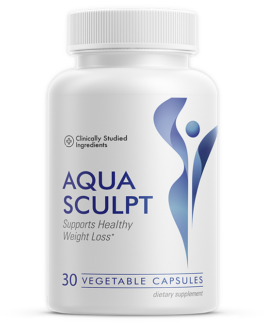 AquaSculpt supplement bottles and packaging